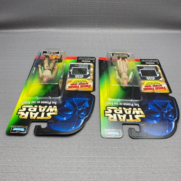 Kenner 1997 Star Wars The Power o/t Force Luke Skywalker & Princess Leia - Picture 3 of 6